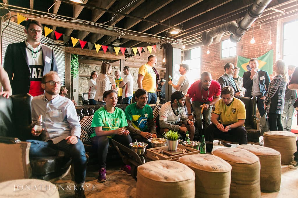 Seating area in the Cellar